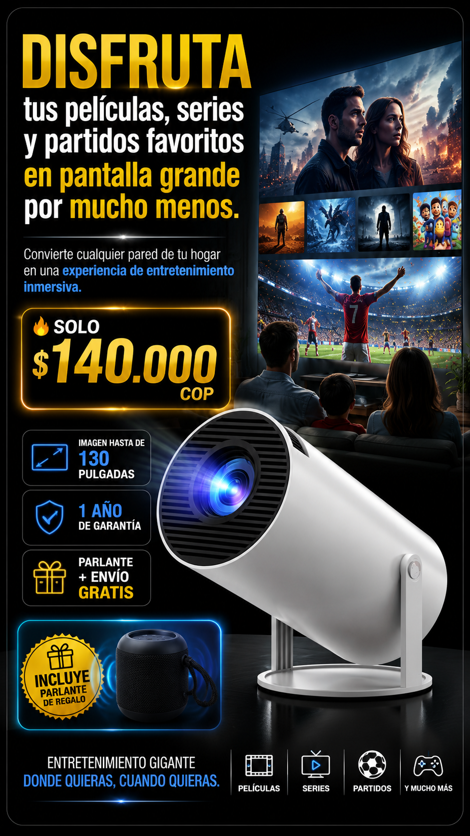 PROYECTOR PORTATIL